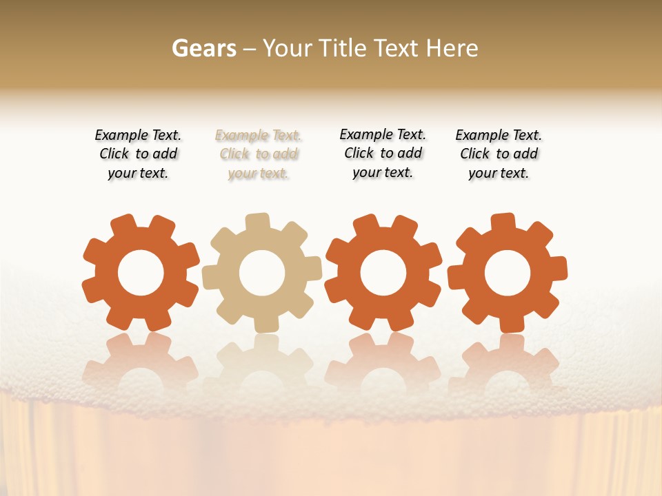 Brewery Closeup Steam PowerPoint Template