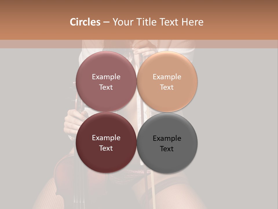 Sound Girls Water PowerPoint Template