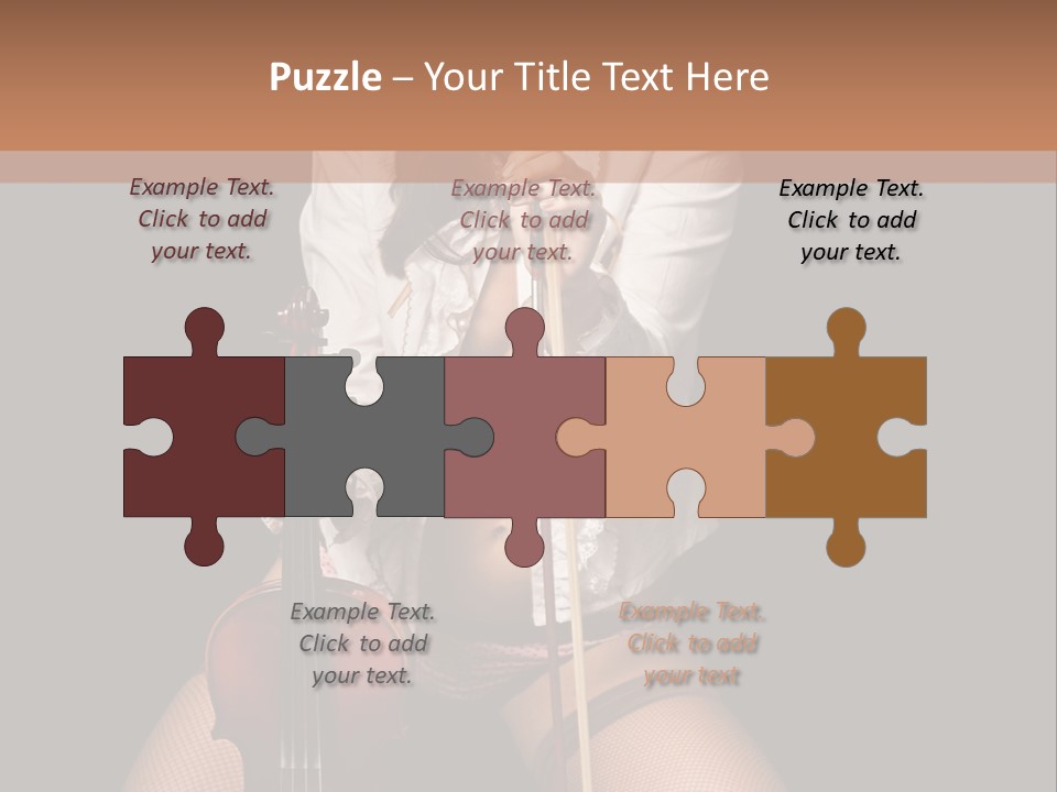 Sound Girls Water PowerPoint Template