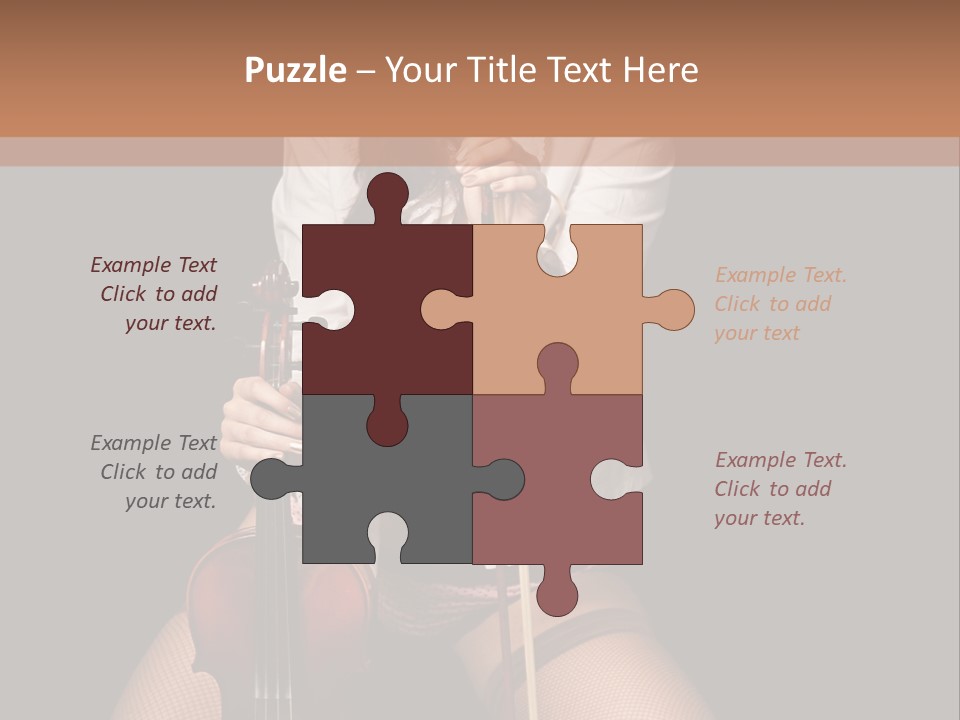 Sound Girls Water PowerPoint Template