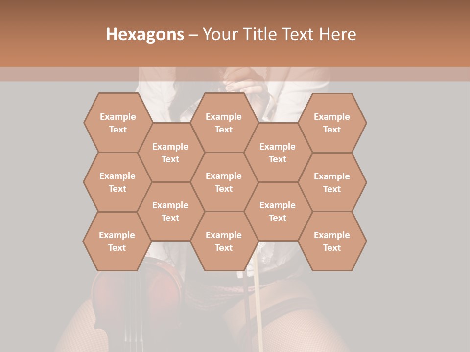 Sound Girls Water PowerPoint Template