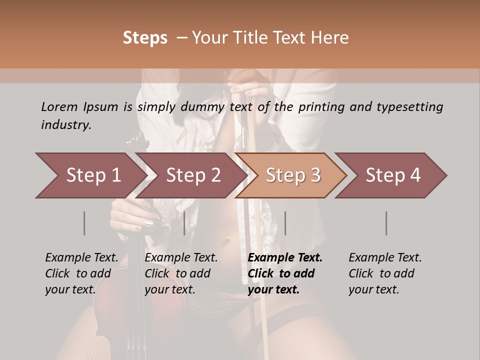 Sound Girls Water PowerPoint Template