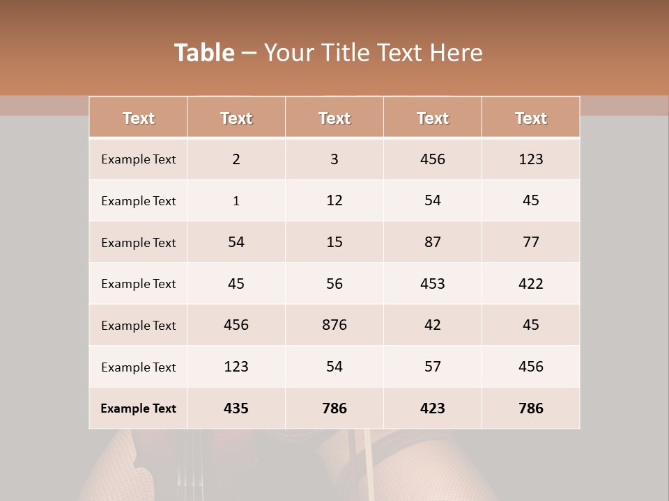 Sound Girls Water PowerPoint Template