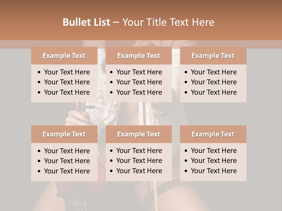 Sound Girls Water PowerPoint Template