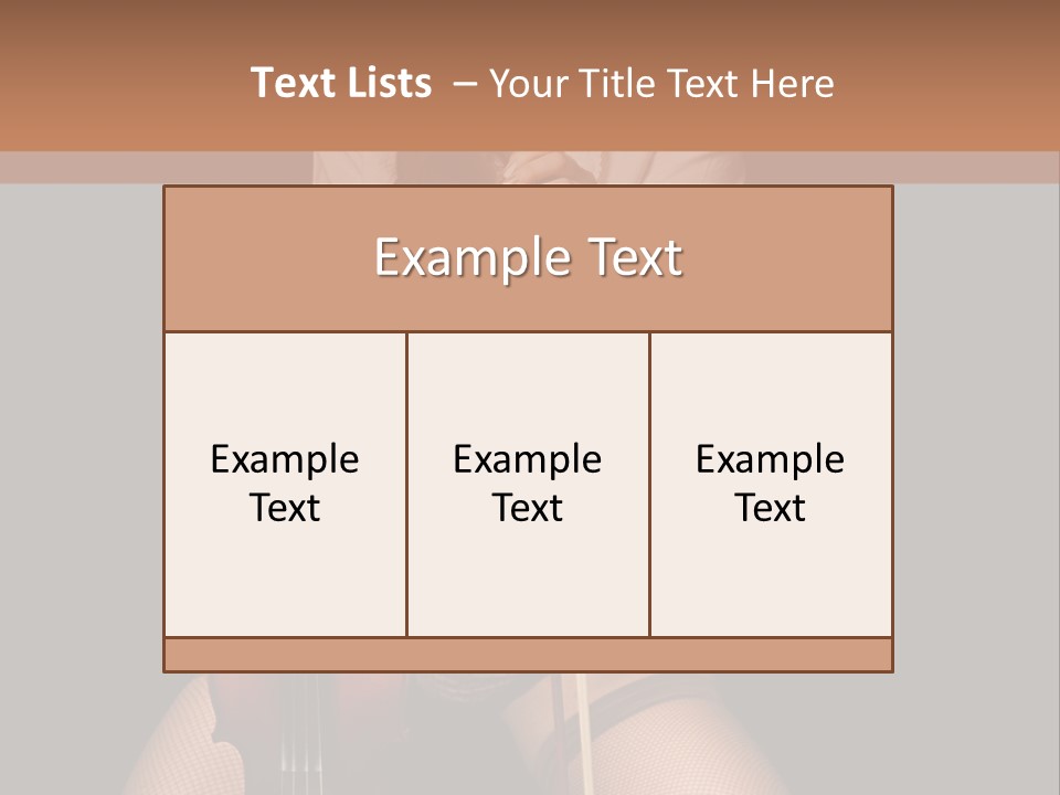 Sound Girls Water PowerPoint Template