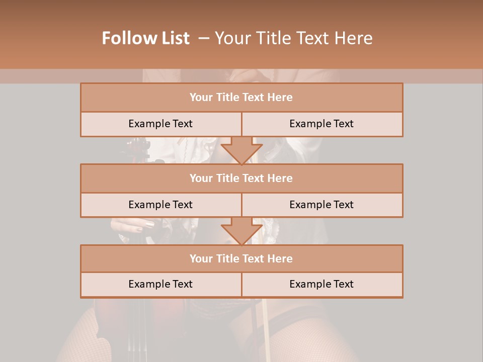 Sound Girls Water PowerPoint Template