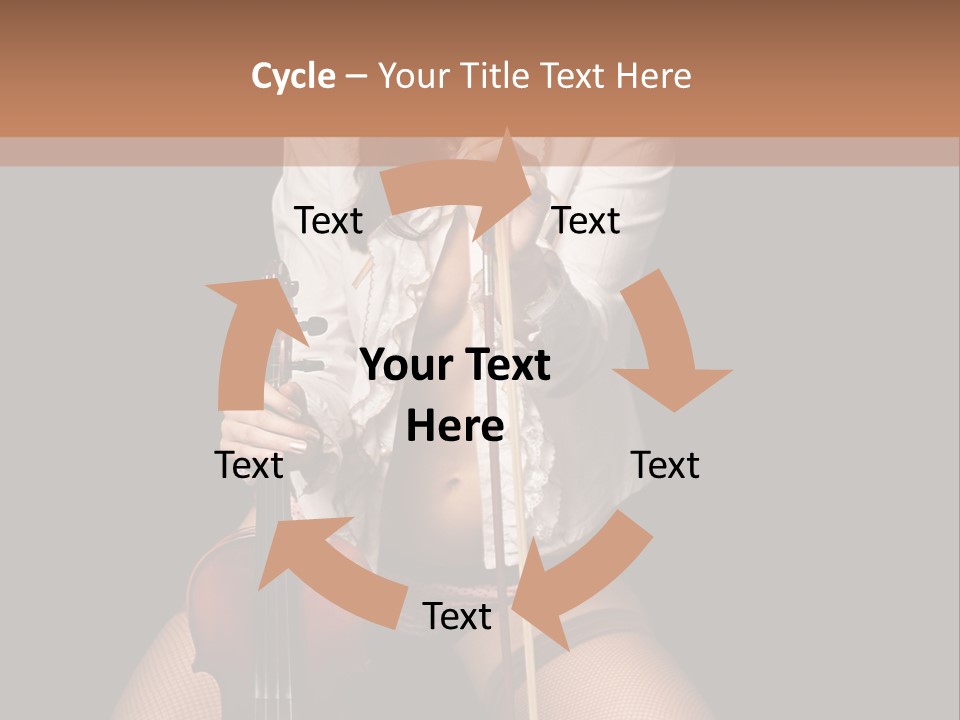 Sound Girls Water PowerPoint Template