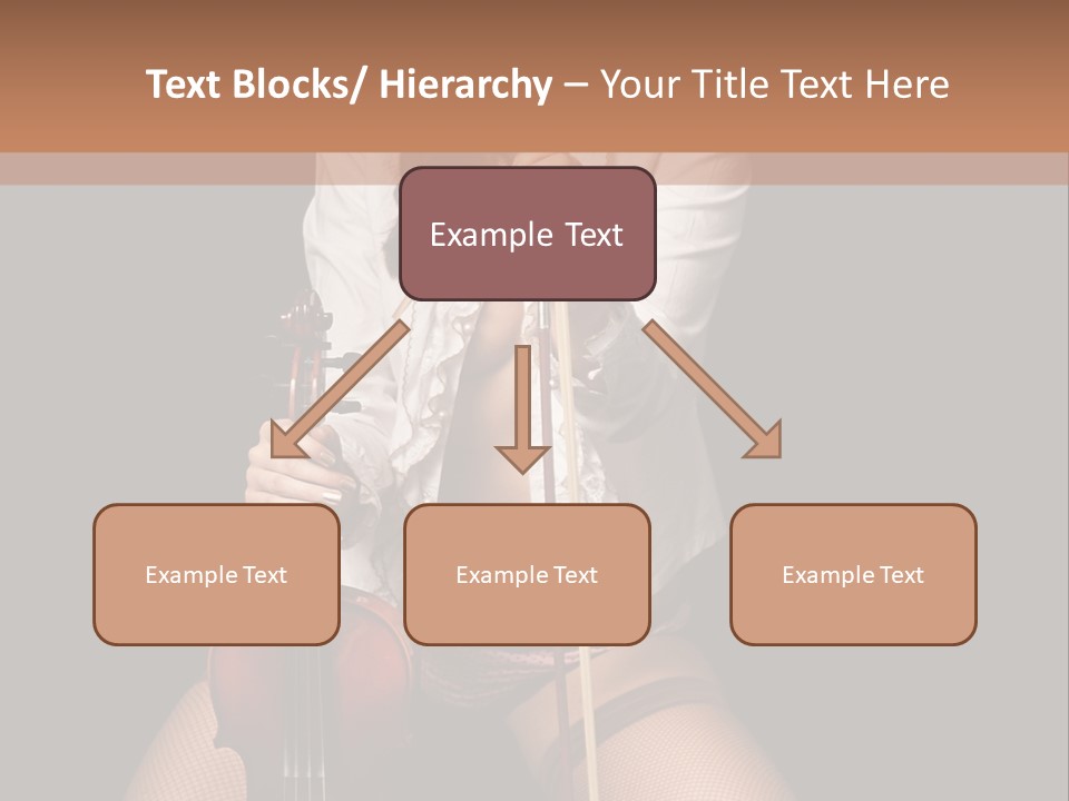 Sound Girls Water PowerPoint Template