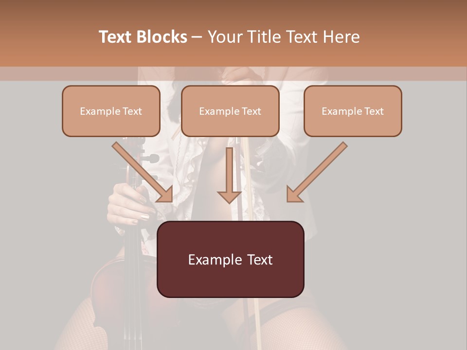 Sound Girls Water PowerPoint Template