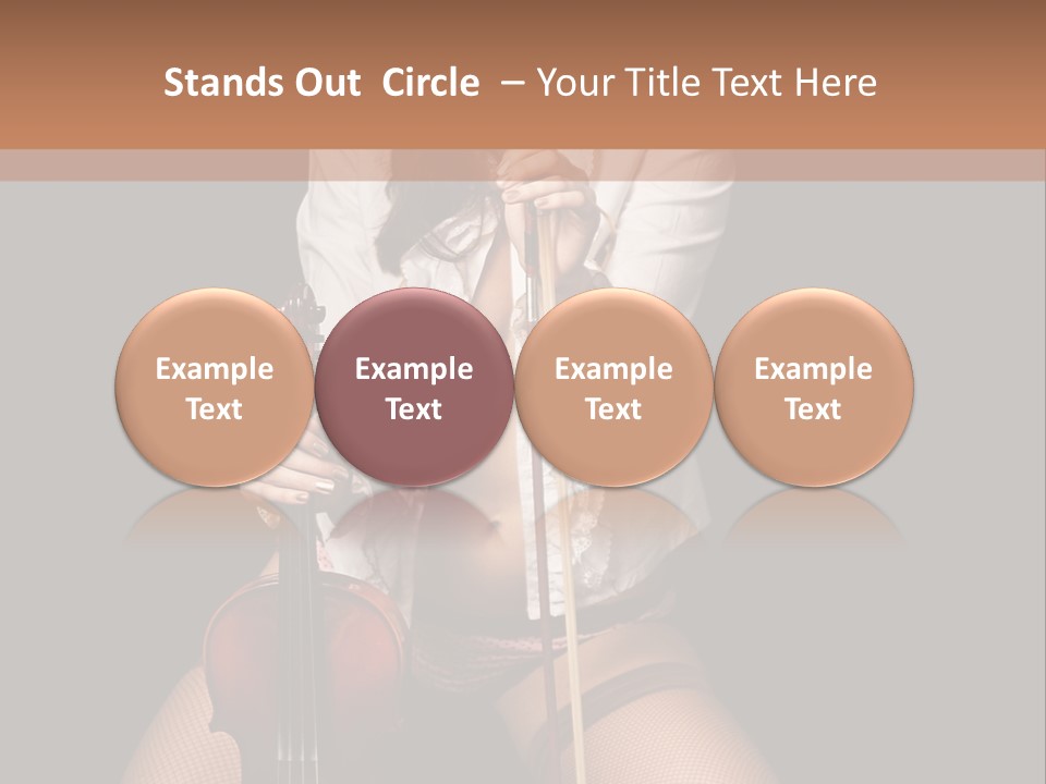 Sound Girls Water PowerPoint Template