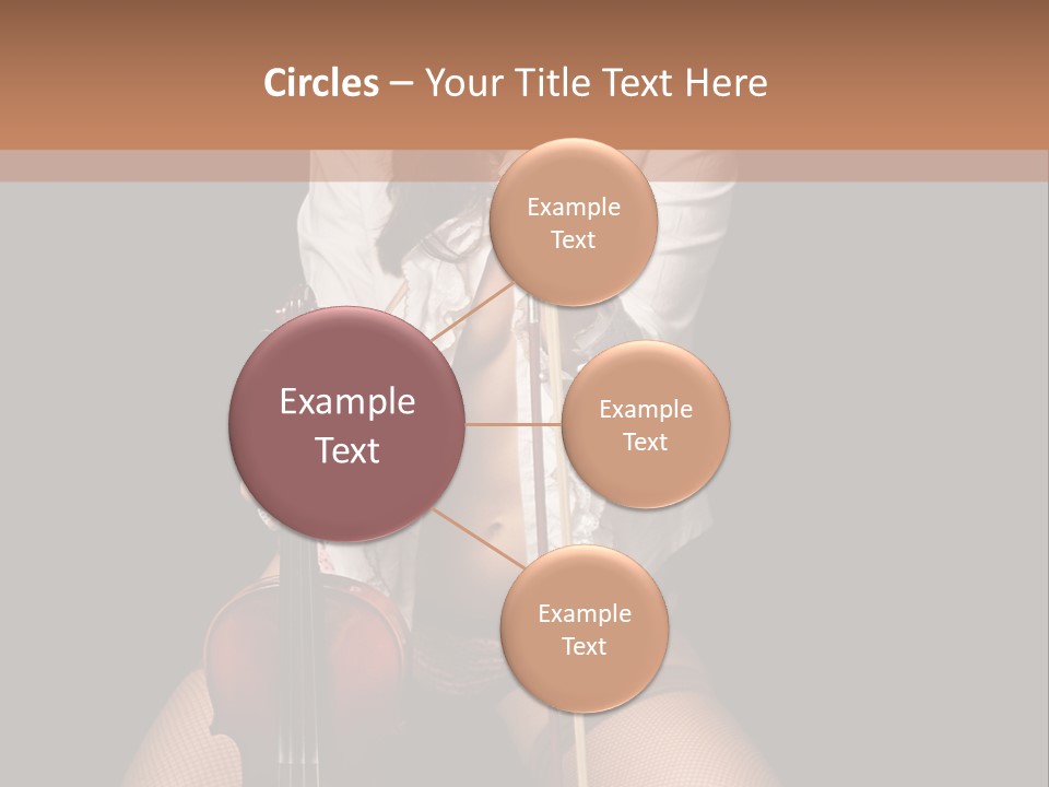 Sound Girls Water PowerPoint Template