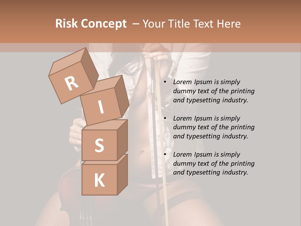 Sound Girls Water PowerPoint Template