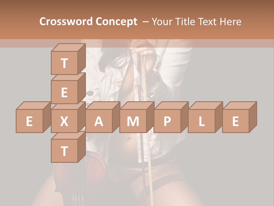 Sound Girls Water PowerPoint Template