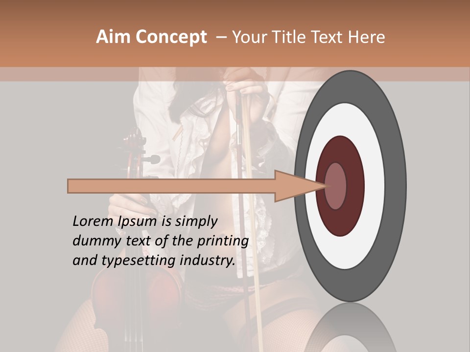 Sound Girls Water PowerPoint Template