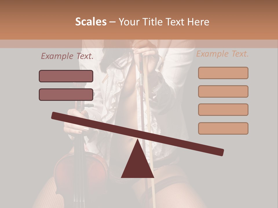 Sound Girls Water PowerPoint Template