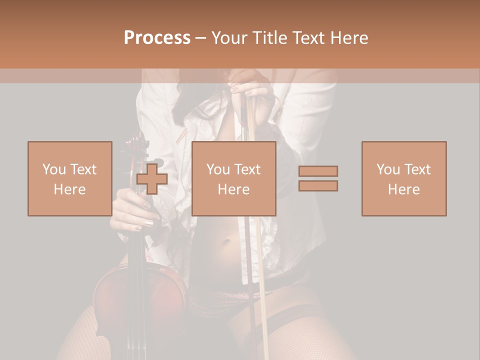 Sound Girls Water PowerPoint Template