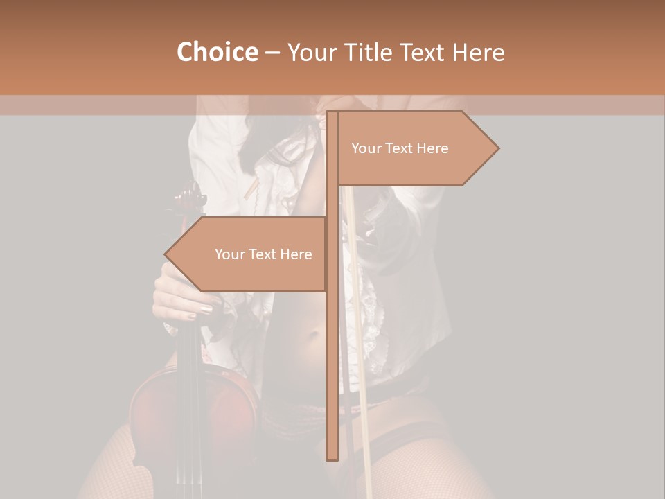 Sound Girls Water PowerPoint Template