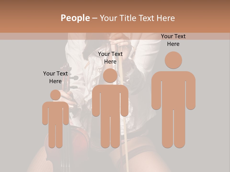 Sound Girls Water PowerPoint Template