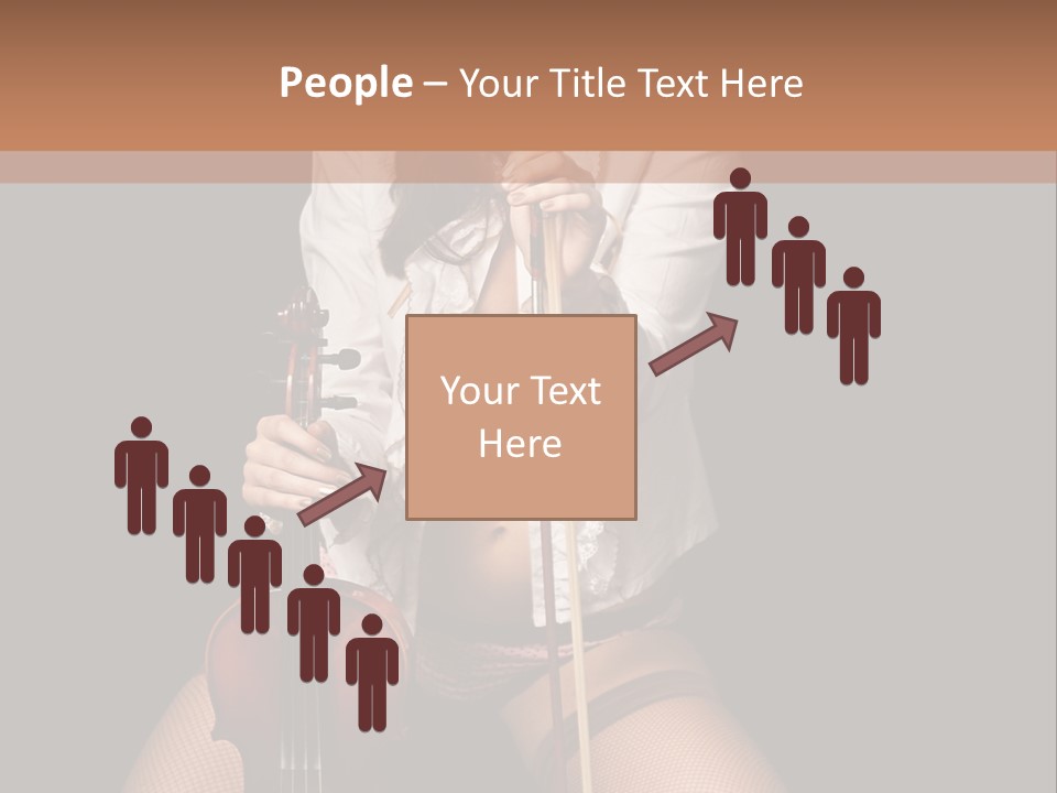 Sound Girls Water PowerPoint Template