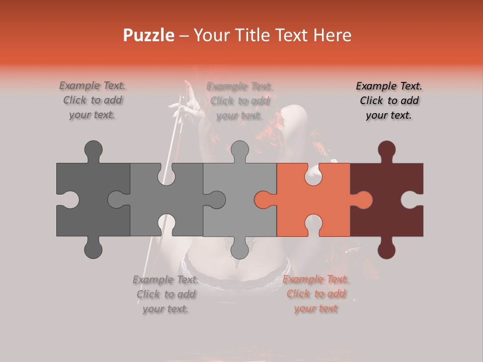 Person Performer Face PowerPoint Template