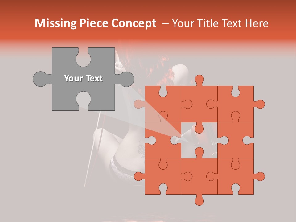 Person Performer Face PowerPoint Template