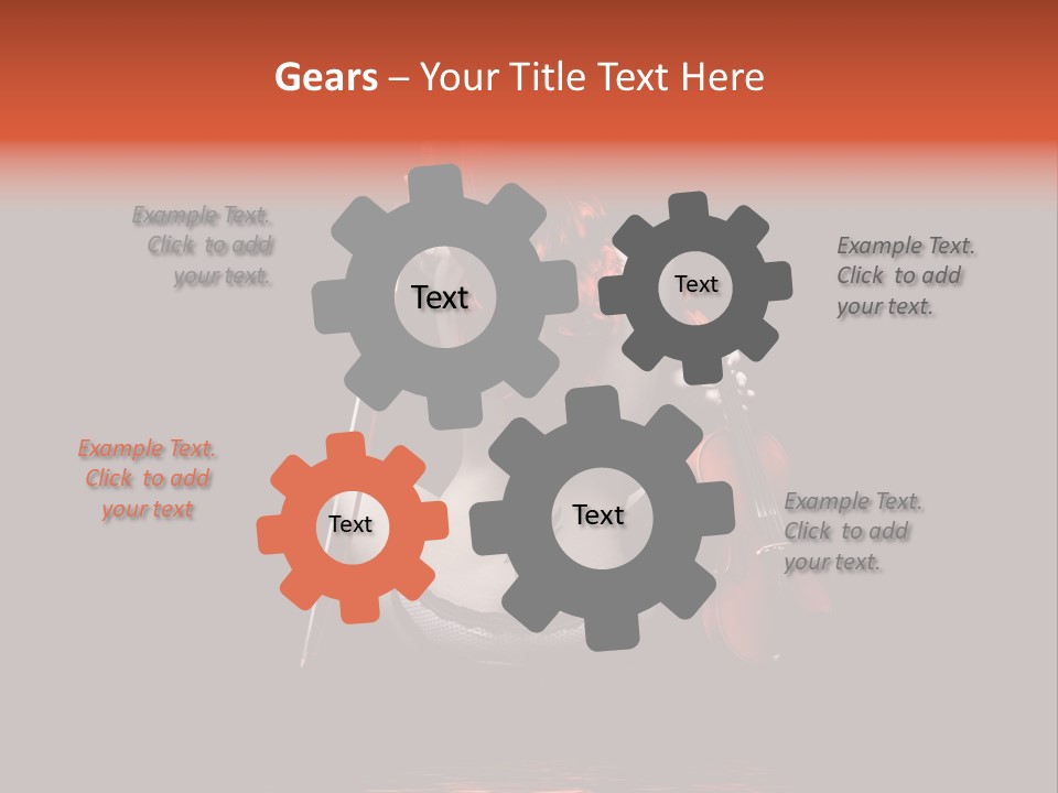 Person Performer Face PowerPoint Template