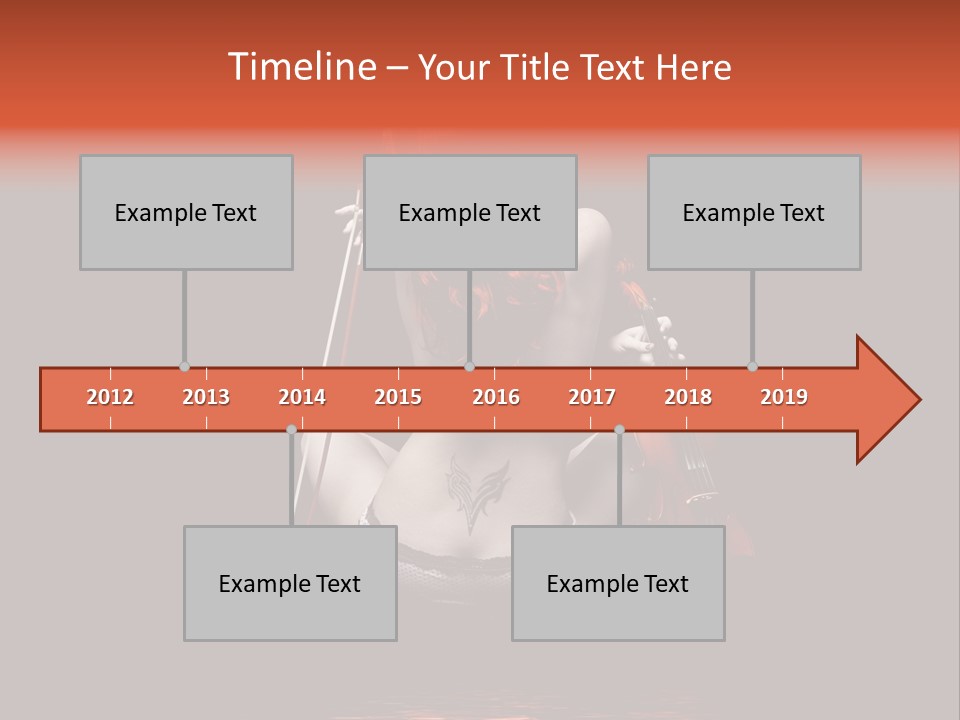 Person Performer Face PowerPoint Template