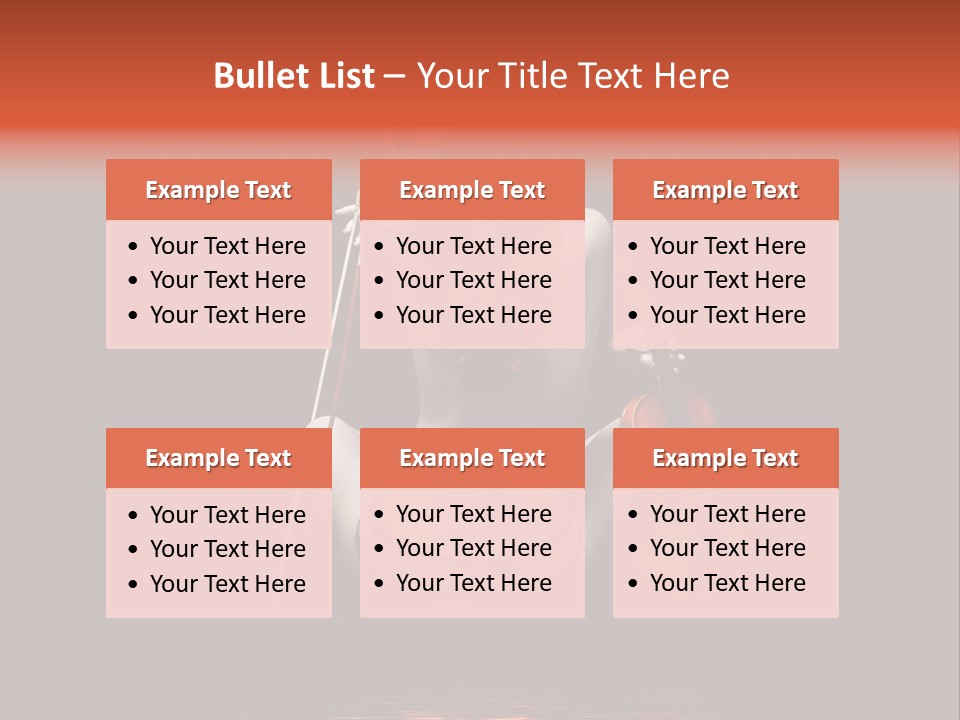 Person Performer Face PowerPoint Template