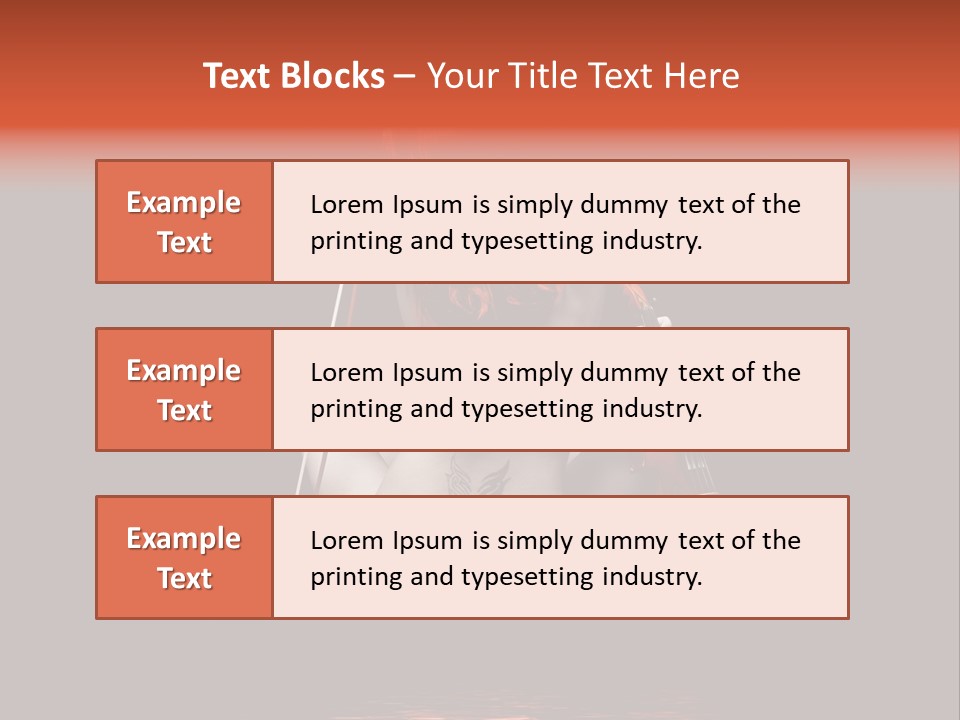 Person Performer Face PowerPoint Template