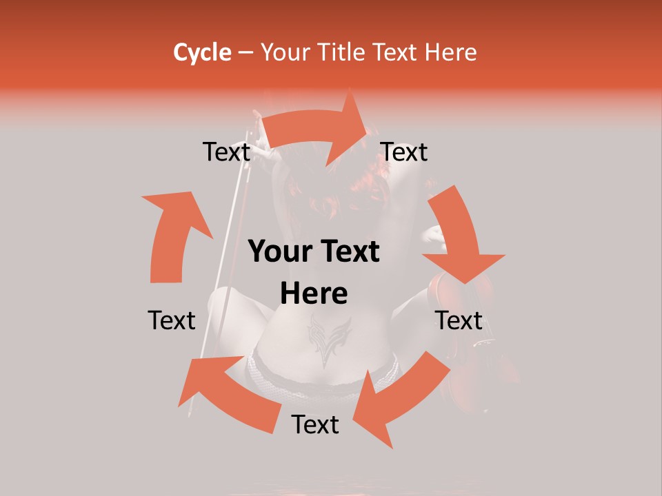 Person Performer Face PowerPoint Template
