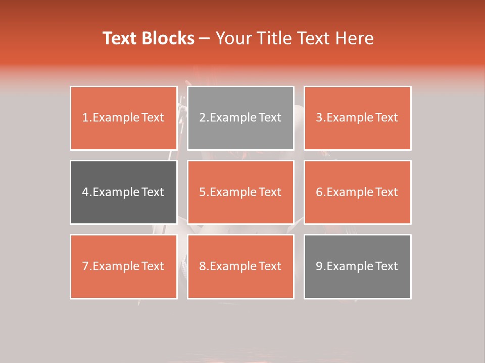 Person Performer Face PowerPoint Template