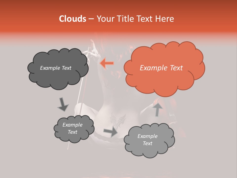 Person Performer Face PowerPoint Template