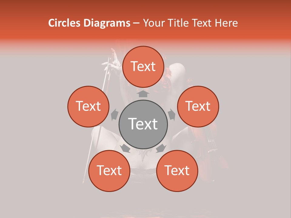 Person Performer Face PowerPoint Template