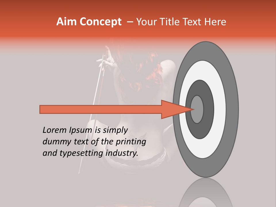 Person Performer Face PowerPoint Template