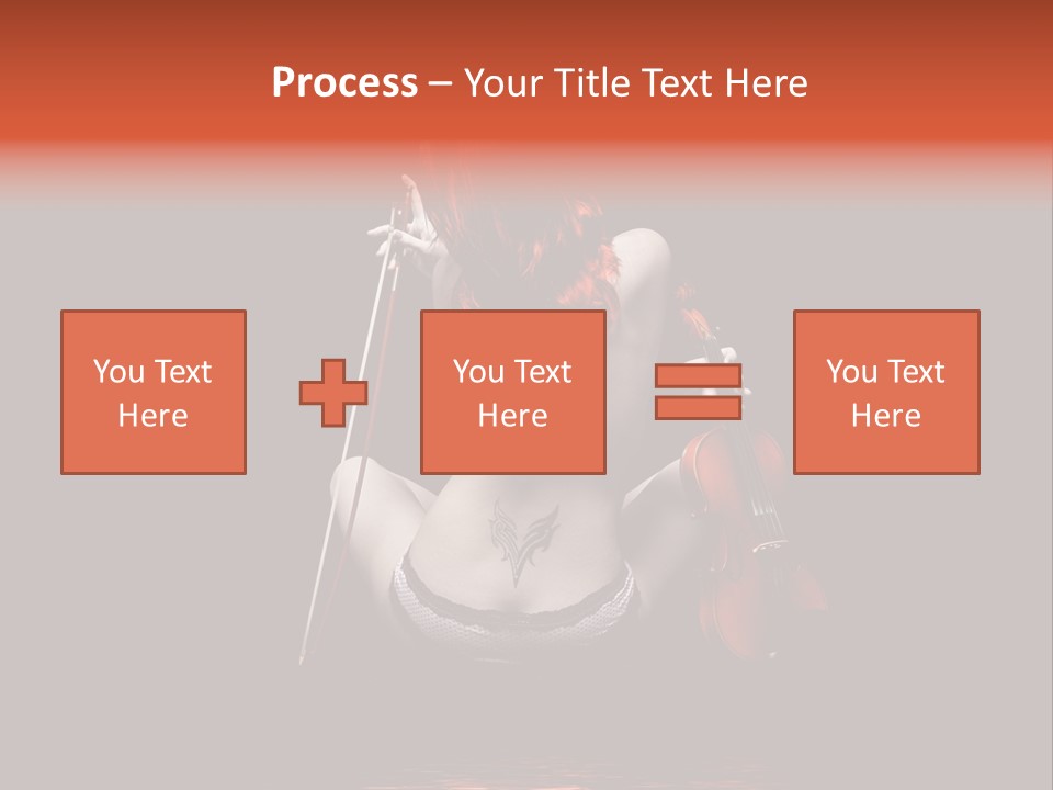 Person Performer Face PowerPoint Template