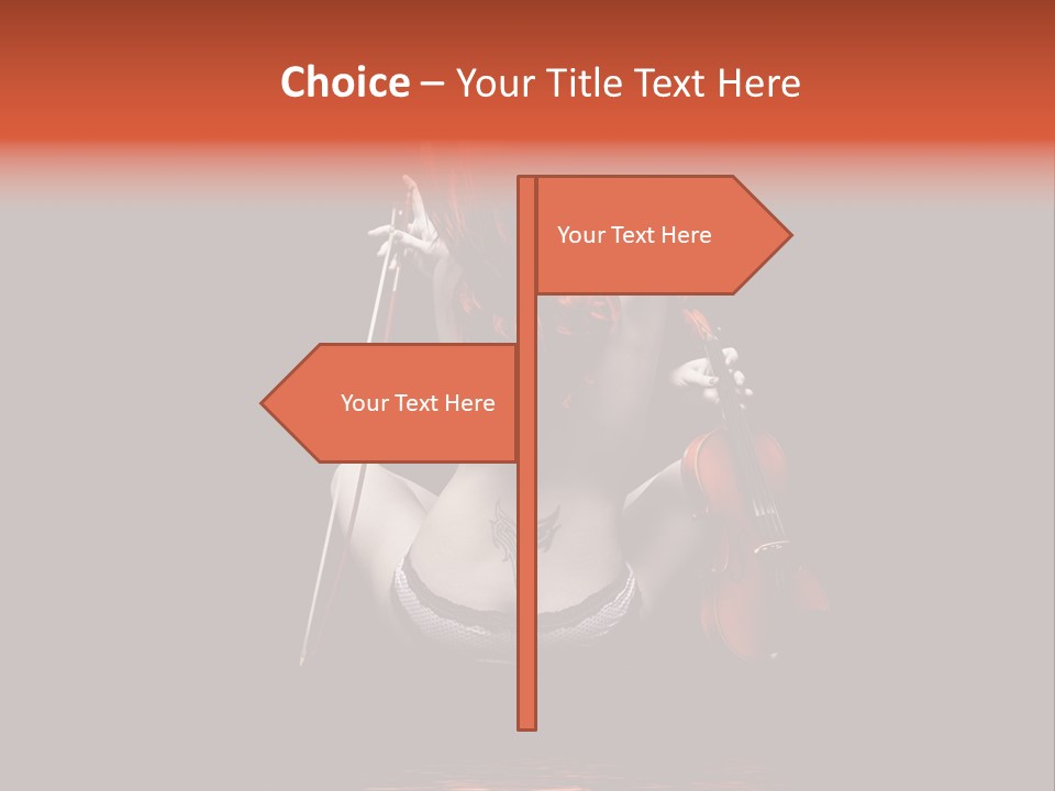 Person Performer Face PowerPoint Template