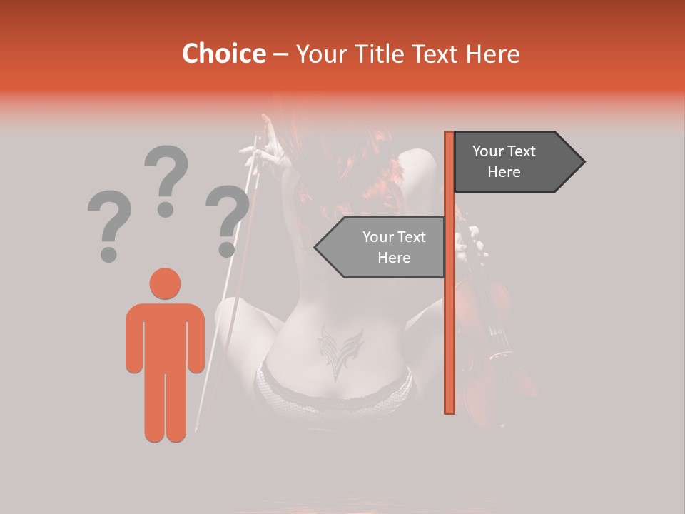 Person Performer Face PowerPoint Template