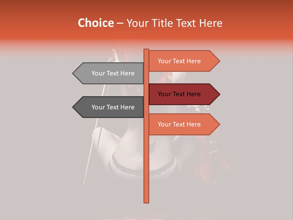 Person Performer Face PowerPoint Template