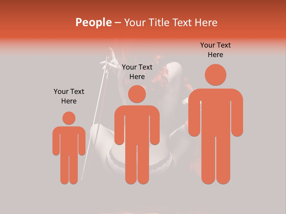 Person Performer Face PowerPoint Template