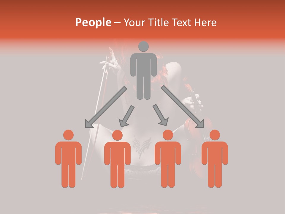 Person Performer Face PowerPoint Template