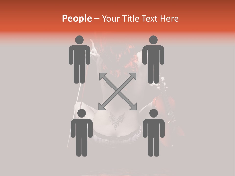 Person Performer Face PowerPoint Template