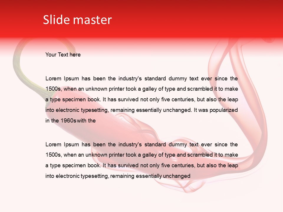 Burn Green Fire PowerPoint Template