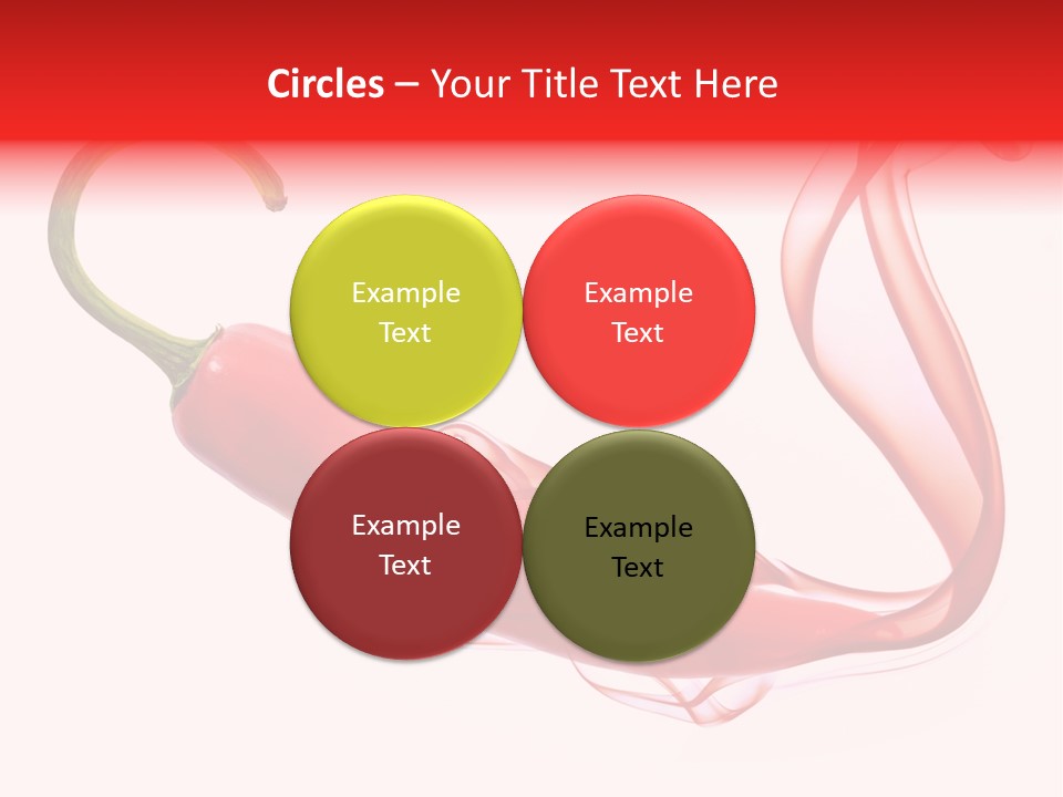 Burn Green Fire PowerPoint Template