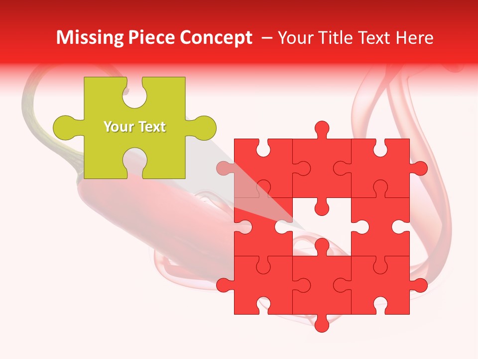 Burn Green Fire PowerPoint Template