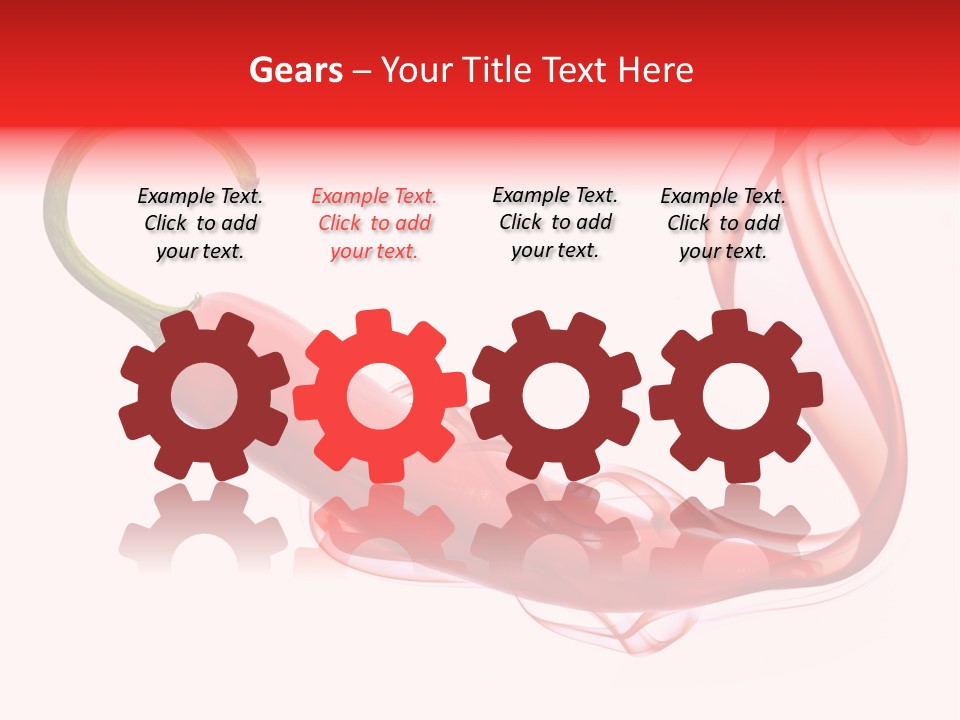 Burn Green Fire PowerPoint Template