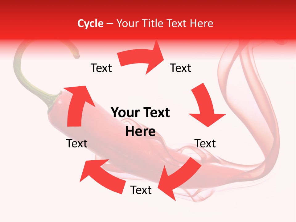 Burn Green Fire PowerPoint Template