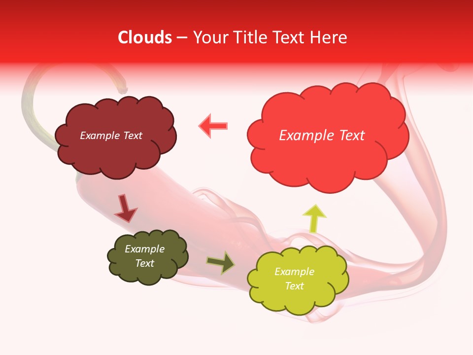 Burn Green Fire PowerPoint Template