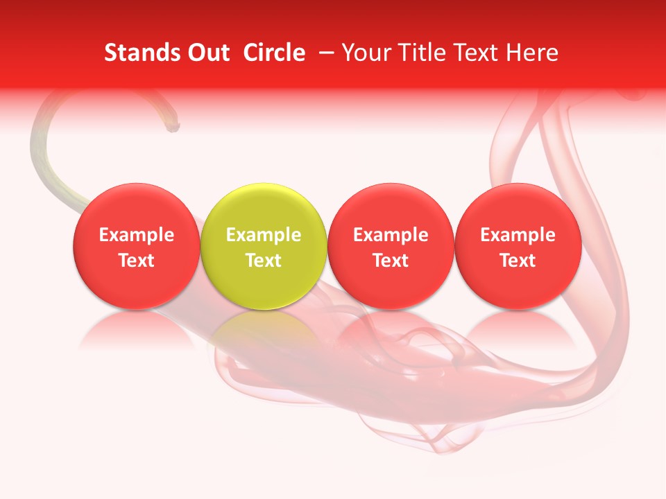 Burn Green Fire PowerPoint Template