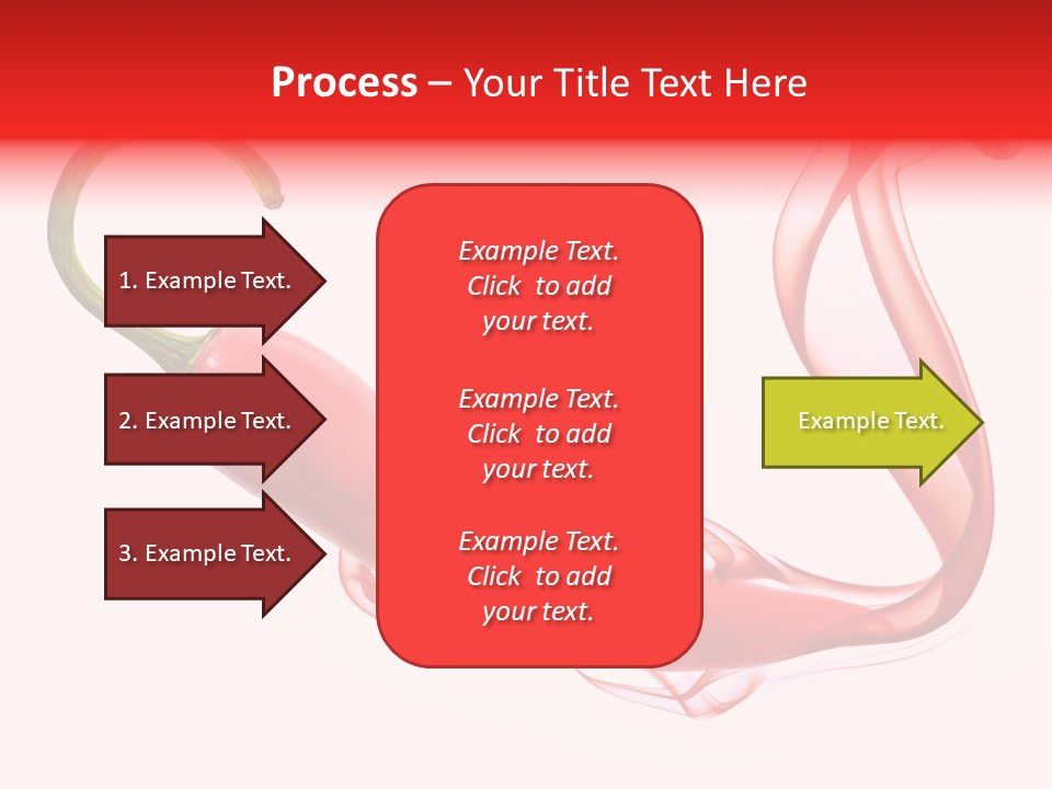 Burn Green Fire PowerPoint Template