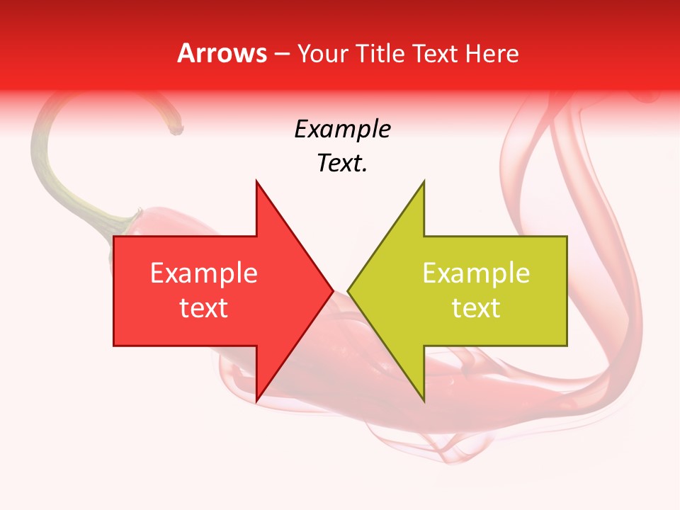 Burn Green Fire PowerPoint Template